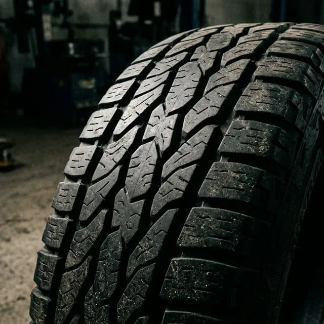 Tyre tread background pattern